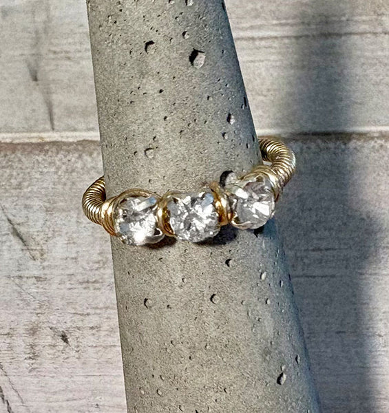 3 CZ Ring