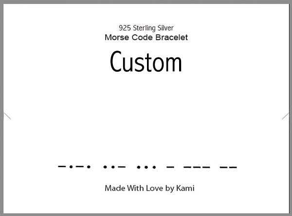 Fuck Trump 925 Sterling Silver Morse Code Bracelet, plus others