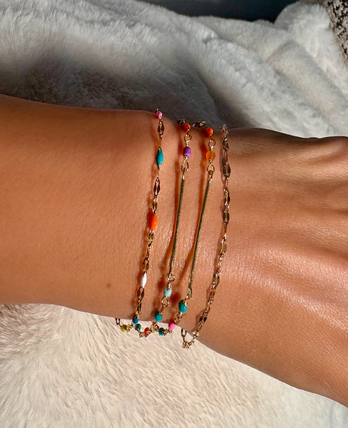 Mini Color Petal Bracelet