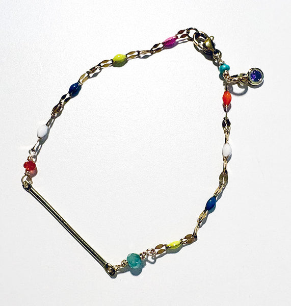 Mini Color Petal Bracelet