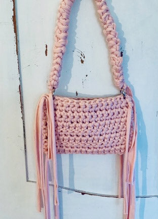 T-shirt Yarn Original Crochet Purse