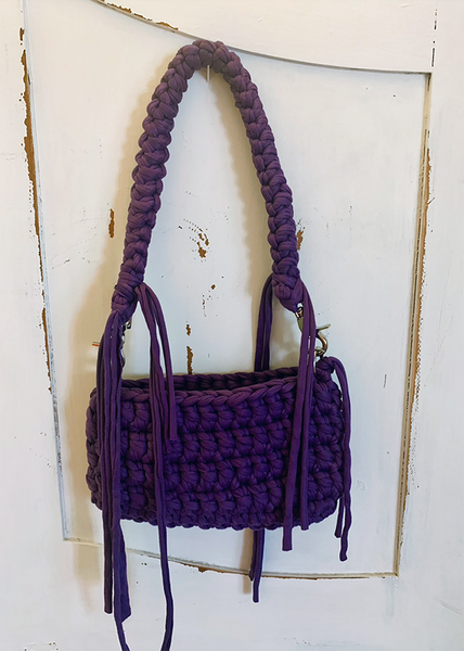 T-shirt Yarn Original Crochet Purse