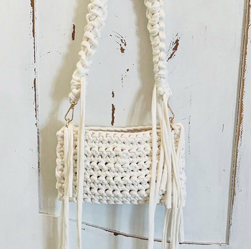 T-shirt Yarn Original Crochet Purse