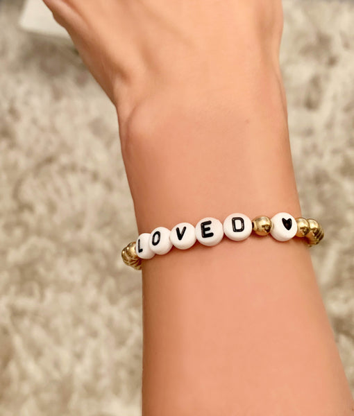 LOVED 💗 Gold Filled Ball Bracelets