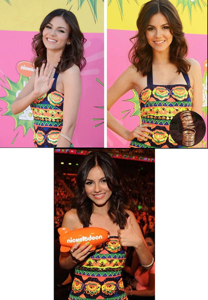 Victoria Justice at Nickelodeon's Kids Choice Awards.